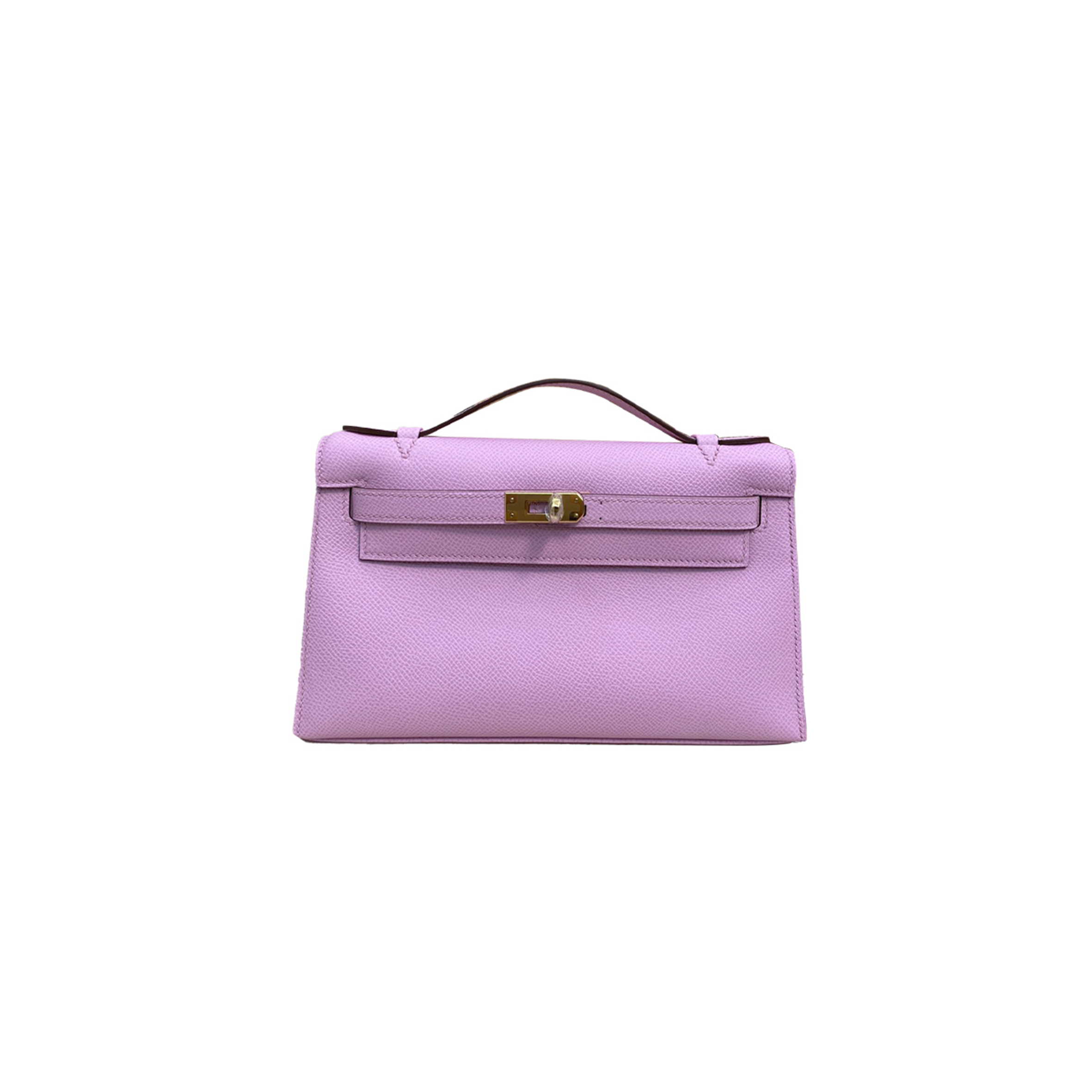 H**mes master mini kelly first generation epsom mallow purple (22*14*7cm)